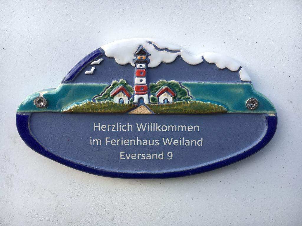 Ferienhaus Strandrauber Dorum-Neufeld Exterior foto